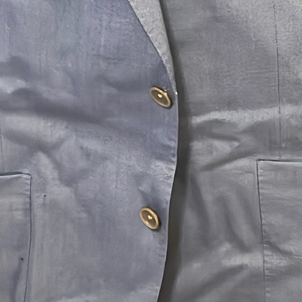 NWOT David Donahue Custom Made Jacket Blue - Picture 3 of 9